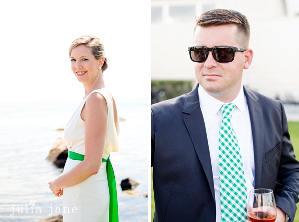 green and white wedding details by connecticut wedding photographer julia jane studios